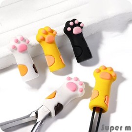 Nail Nipper Cap, Nail Art Nipper Cover, Lid, Cap, Cat Paw, 3 Colors / 네일니퍼캡 네일 아트 니퍼 커버 덮개 뚜껑 커버 캡 고양이발 3colors