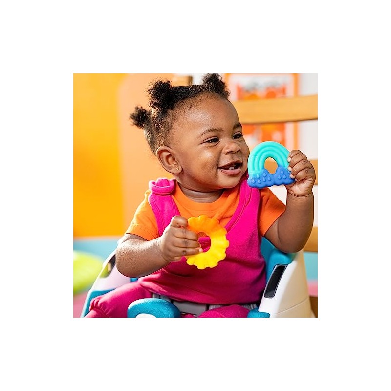 Bright Starts Pack 2 Mordederas de Silicona para Bebés
