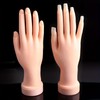 Nail Art Activities Fake Hand Exercises, 1 Count Bendable Positionable