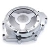 HTTMT- Chrome CNC See Through Left Engine Stator Cover Crankcase
