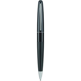PILOT Metropolitan Collection Ball Point Pen, Black Barrel, Classic Design, Medium Point, Black Ink (91307)