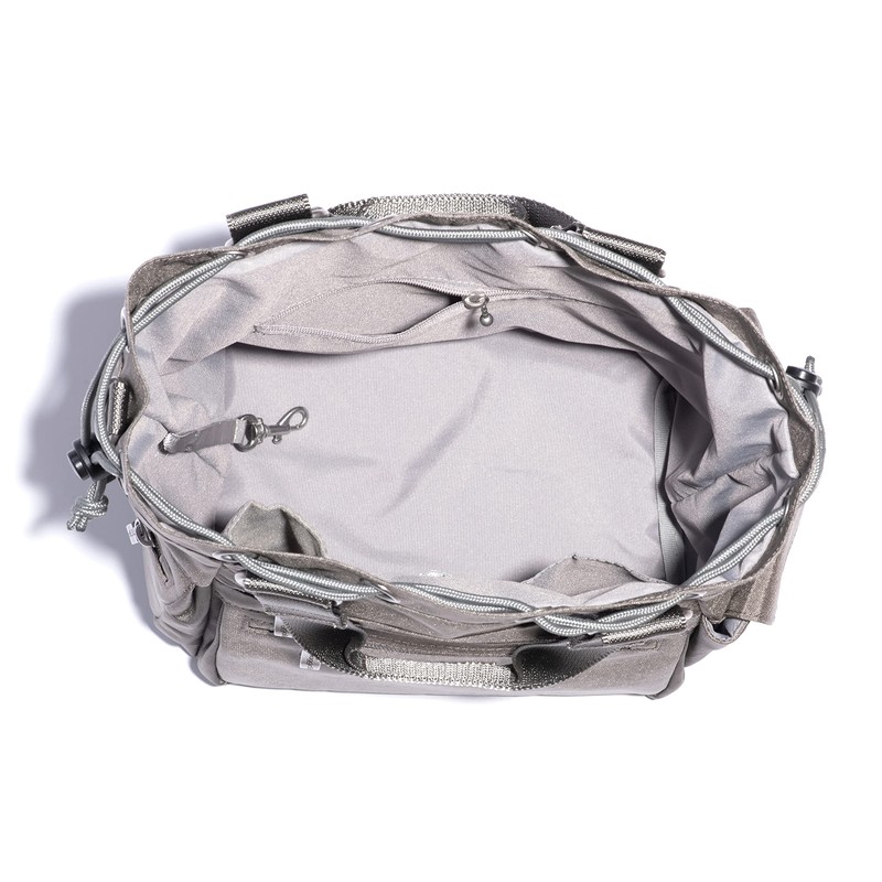 Baggallini Women's Modern Everywhere Drawstring Bag, Sterling Shimmer, One Size,