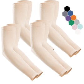 GOUNOD Sun Protection Cooling Compression Arm Sleeves For Men - Basketball Outdoors Sports Workouts volleyball arm sleeves