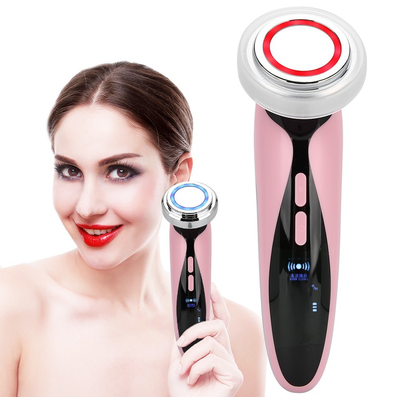 Imports Export Face Machine EMS Red Blue Light Therapy Skin