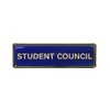 Capricornone Student Council Pack of Ten Rectangle School Badges (Blue)