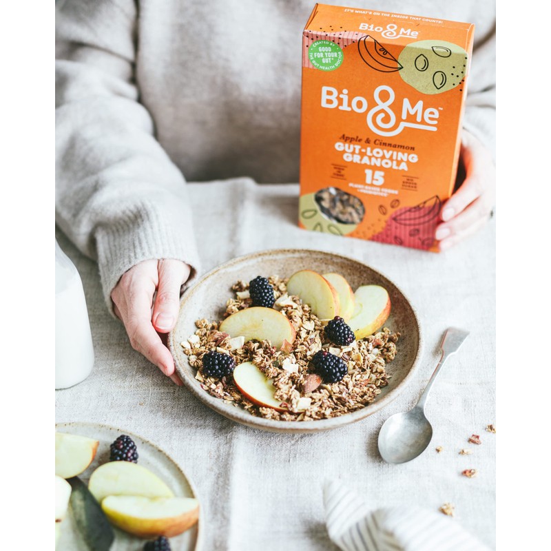 Bio&Me Apple and Cinnamon Gut Loving Granola, 360 g