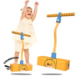 OVQZAW Pogo Saltarin, Juguetes Interactivos para Niños de Interior y Exterior, Mejora el Equilibrio y la Coordinación, Adecuado para Niños de 3 a 12 Años, Alejado de Productos Electrónicos