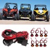 UTV Turn Signal Rocker Switch ATV Street Legal Lighting Kit
