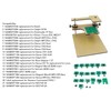 22pcs BDM Adapter LED DM Frame Kit BDM Probe Adapter