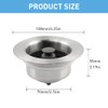 Serveyou 2pcs Kitchen Sink Drain Strainer,Kitchen Sink Stopper,Kitchen Sink Stoppers