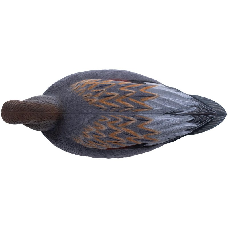 Final Approach Live Fully Flocked Gadwalls, Decoy 6 Pack