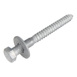 1/2 x 5 (25 Pack) Lag Screw Kit, 25 Screws and 25 washers, Hot Dip Galvanized, Meets ASME B18.2.1 Industrial/Commercial Grade by Makers Bolt