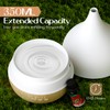 SNOWSEN 350ml Ultrasonic Essential Oil Diffuser, Light Wood Grain Aromatherapy