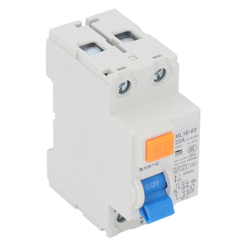 Miniature Current Circuit Breaker 1P+N Leakage Protection Switch for Engineering