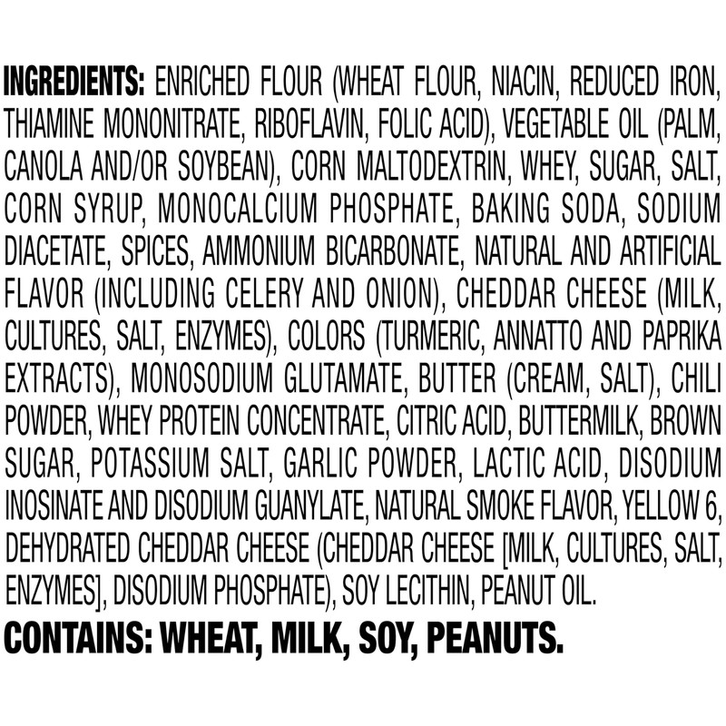 Lance Nashville Hot Cheddar Sandwich Crackers, 10 Pack