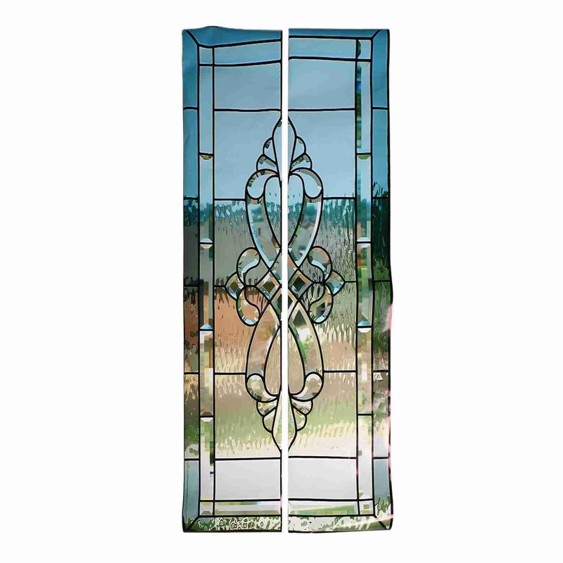 2Pcs Glass Door Sticker Self Adhesive Water Resistant Wall Sticker