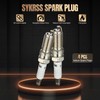 SYKRSS Set of 4 Iridium Spark Plugs XP5363 Compatible with