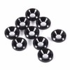 SENRISE Cup Washer 10PCS M5 Anodized Aluminium Countersunk Washer Engine