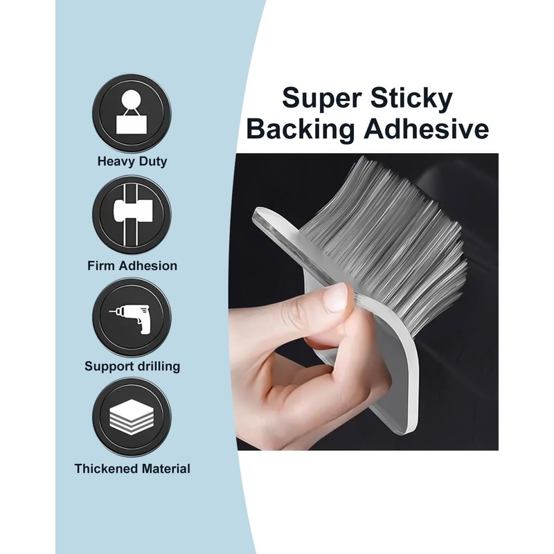 MSKEI Adhesive Hat Hooks for Wall - 2 Different Ways