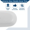 Hihaha Front Left Exterior Door Handle Cover for Jaguar XK