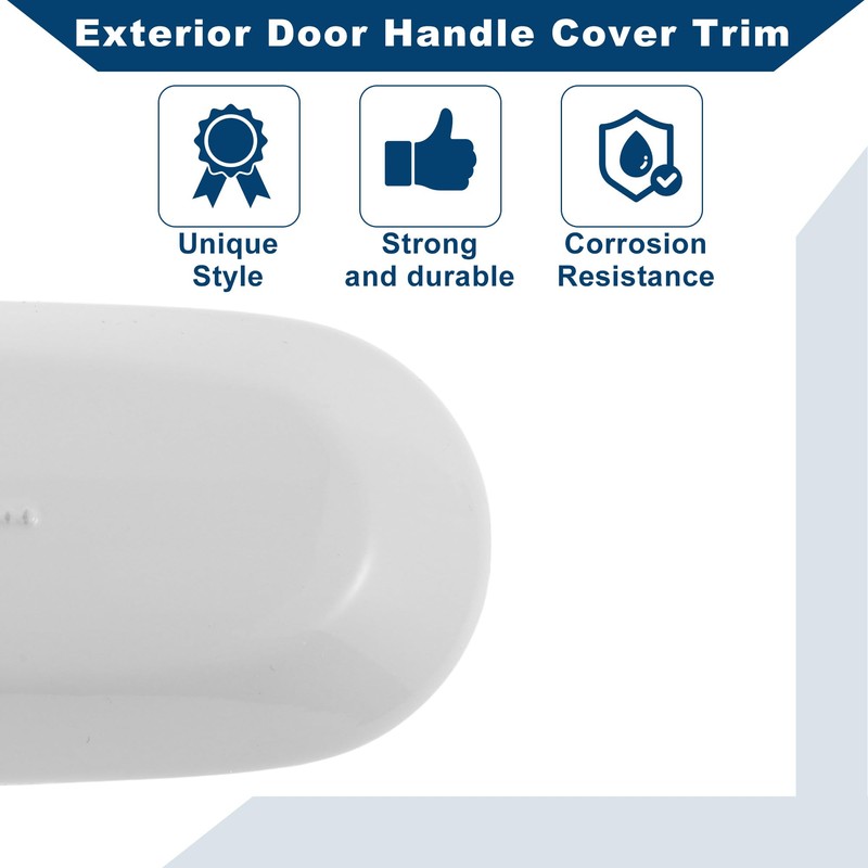 Hihaha Front Left Exterior Door Handle Cover for Jaguar XK
