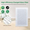 16x25 Replacement Filter Pads Compatible with MicroPower Guard Air Cleaner,Electrostatic