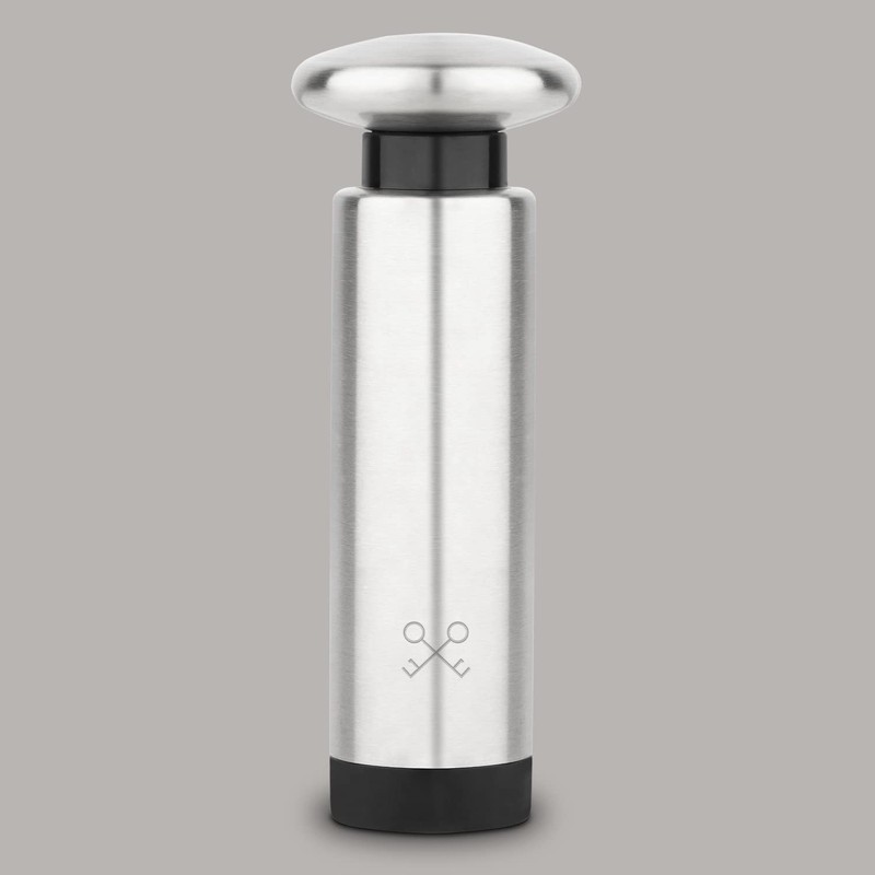 LES PETITS CHAMPS WOM440 Manual Vacuum Pump, Wine Storage Up