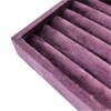 SCIKHETF Velvet Ring Earrings Studs organizer Tray Small Ring Insert
