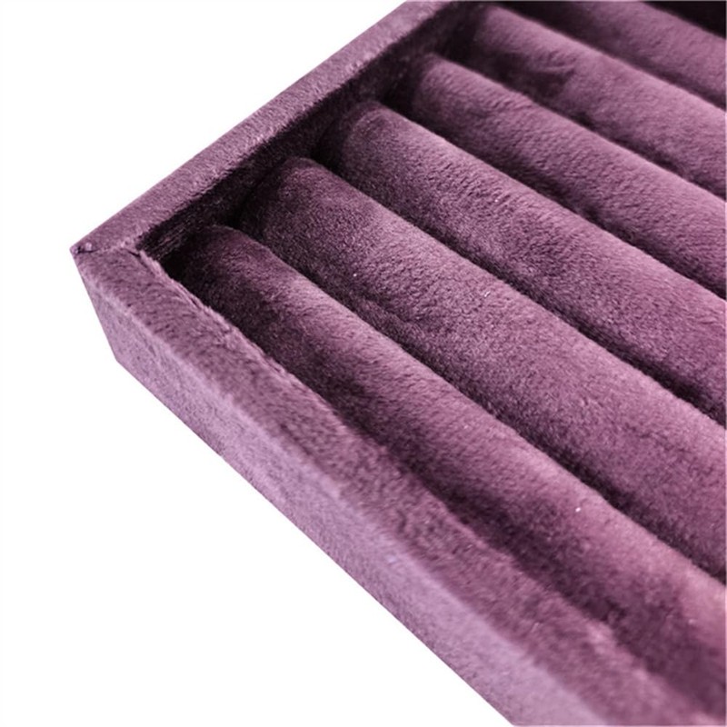 SCIKHETF Velvet Ring Earrings Studs organizer Tray Small Ring Insert