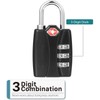 SHATCHI Combination Lock TSA Approved Travel Suitcase Luggage School Locker