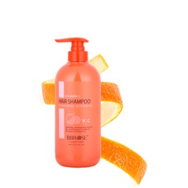 BBROSE Vitamin C Hair Shampoo, 800ml, Enriched with Orange Essential Oil, Strengthens Hair from Roots, Revitalizes for Soft Manageable Hair, Boosts Shine & Radiance, Nourishes Scalp
