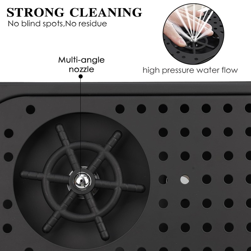 Pitcher Washer, Espresso Washer, Drainage and Drip Tray Stainless Steel