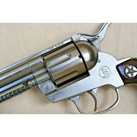 CapGunStore 12 Shot Spanish Gonher Cowboy Revolver Peacemaker Die Cast Pistol cap gun toy