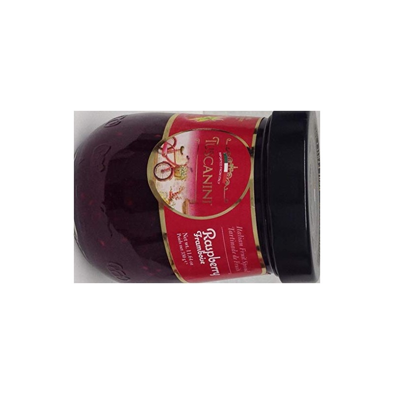 Tuscanini Raspberry Fruit Spread Kosher For Passover 11.64 Oz. Pk