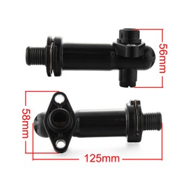 Twilight Garage Engine Coolant Thermostat Housing with Backing Ring 11717787870 For 1 3 5 6 7 Series X3 X5 X6