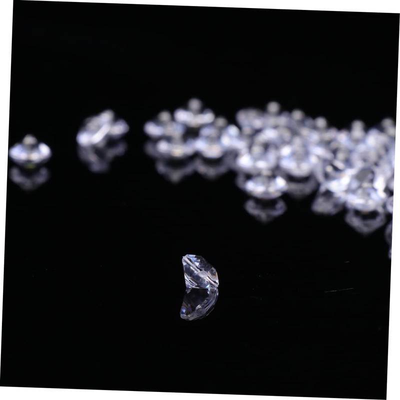 STOBOK Realistic Acrylic Diamonds 2 Packs Wedding Table Decor Rhinestone
