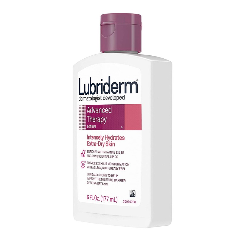 Lubriderm Advanced Therapy Body Lotion, 6 Ounce - 2 per