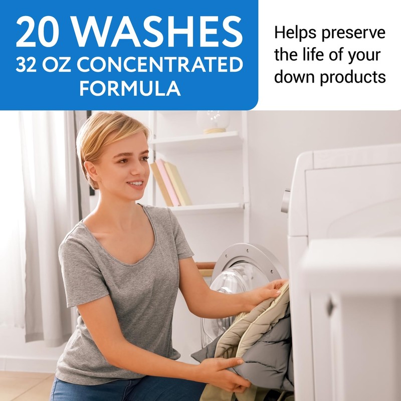 IMPRESA Down Wash Detergent - 32 Fl Oz (20 Loads),