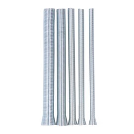 Spring Tube Bending Kit 5/8 Inch 1/2 Inch 3/8 Inch 5/16 Inch 1/4 Inch 5 In 1 Pipe Bending Kit for Copper Aluminum and Thin Wall Steel Tubing 5 Pieces