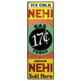 Victory Vintage Signs Nostalgic Ice Cold Nehi Drink Sold Here Reproduction Sign