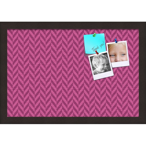 PinPix Decorative pin Cork Bulletin Board Made from self-Healing Canvas,