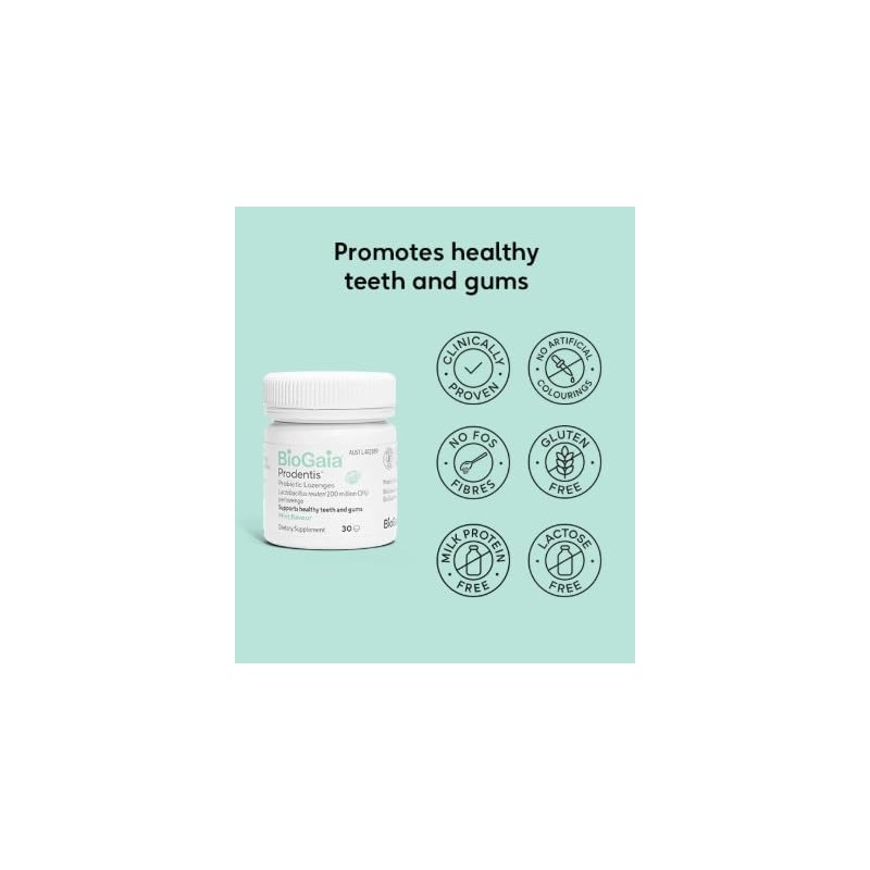 BioGaia Prodentis lozenges Mint Flavour 30 Pk