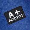 Blood Group A + Positive Iron-On Patch (without Velcro) Iron-On