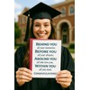 LoLoud Graduation Card, Inspirational Congratulation Card for High School College