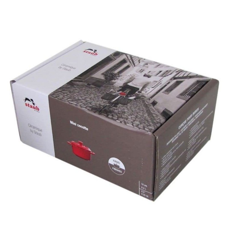 Staub Cocotte Ceramic White 40511 - 083 10 cm