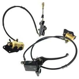 labwork Front Rear Hydraulic Brake Caliper Replacement for 50cc 110cc 125cc ATV Classic Pit Dirt Bike