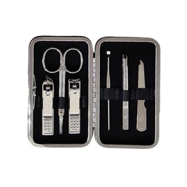 상어마켓 Portable Nail Care Set - Nail Clipper, Ear Pick, Nail Gift Tools, Cuticle and Toenail Care