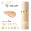 Base 4en1 Spf50 Tono Adaptable - Waterproof Corrector 40g Tono