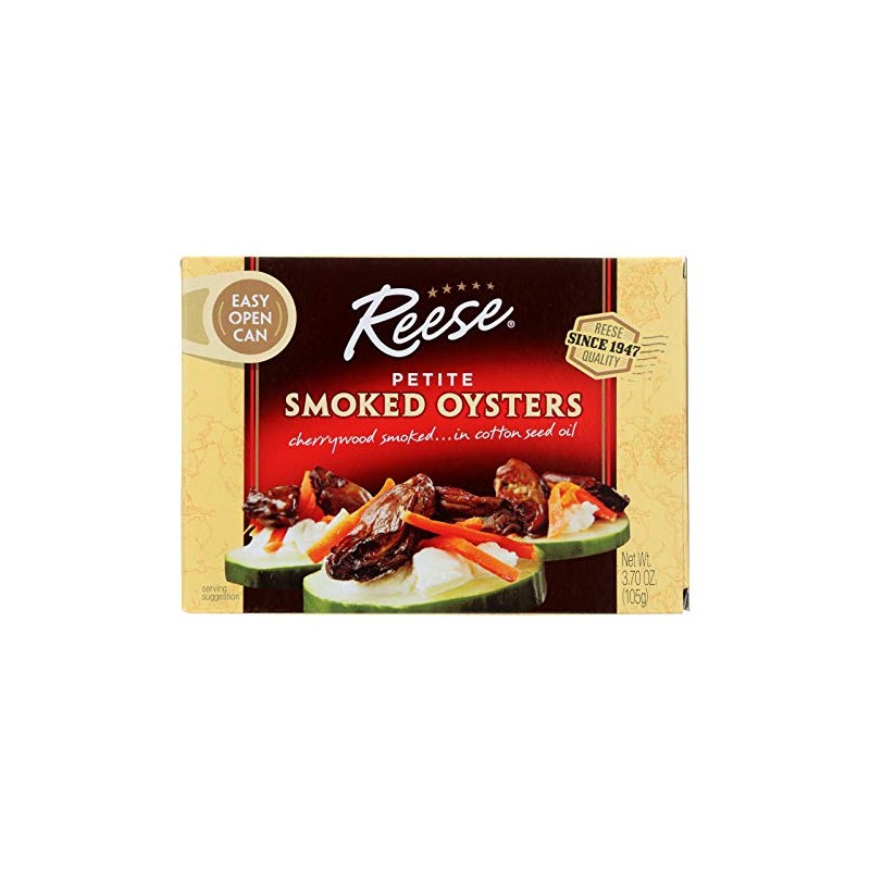Reese Oysters - Smoked - Petite - Case of 10