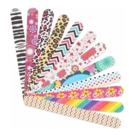 Lima Para Uñas Con Diseño 18 Cm Lote 50 Pz Mayoreo